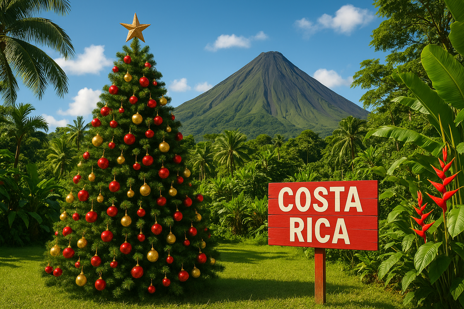 Weihnachten auf Costa Rica